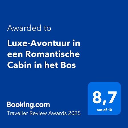 Luxe-Avontuur In Een Romantische Cabin In Het Bos Stekene Buitenkant foto