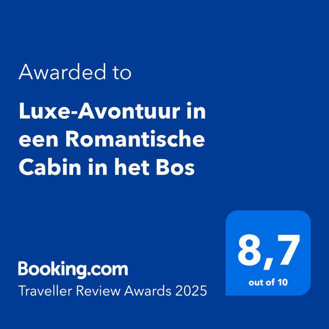 Luxe-Avontuur In Een Romantische Cabin In Het Bos Stekene Buitenkant foto